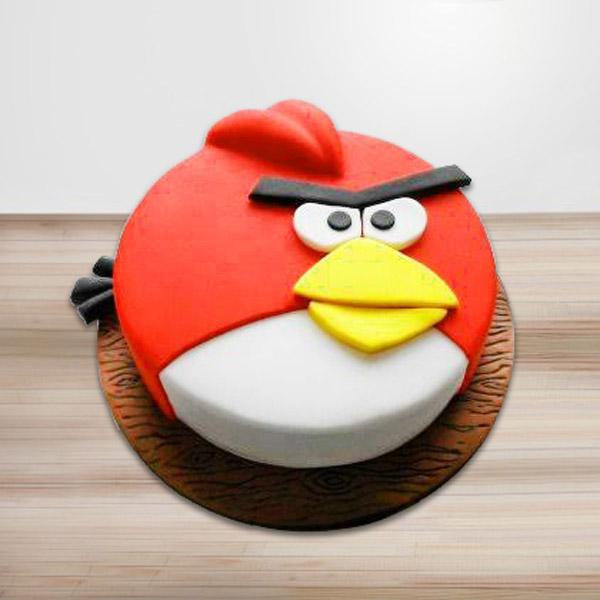Send Angry Bird Chocolate Cake Online