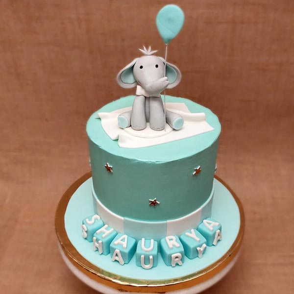 Send Baby Boy Blueberry Designer Cake Online