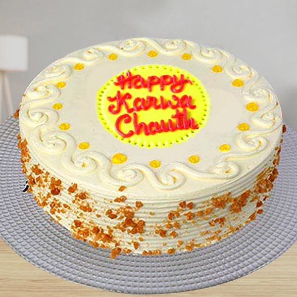Send Butterscotch Cake for Karwachauth Online