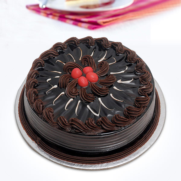 Send Chocolate Truffle Designer Cake Online