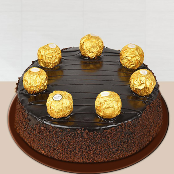 Send Chocolaty Ferrero Rocher Cake Online