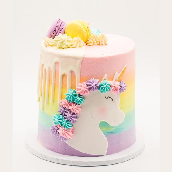 Send Colorful Unicorn Cake Online