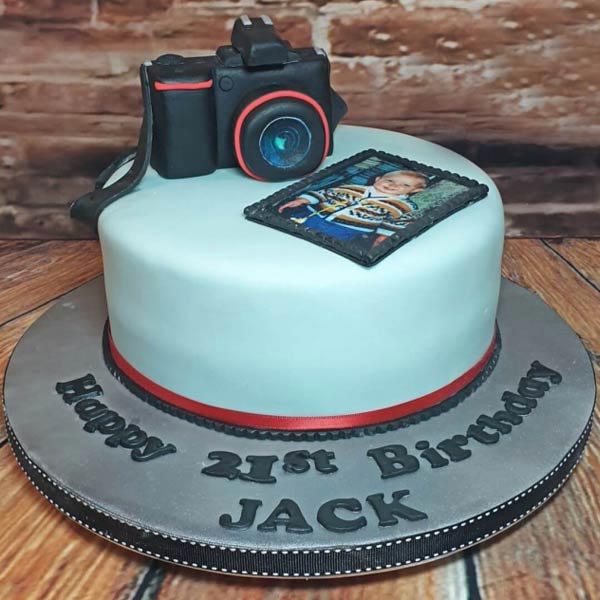 Send Customized Photography Cake Online