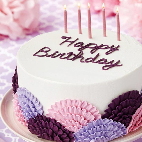 Send Designer Vanilla Cake for Birthday Online