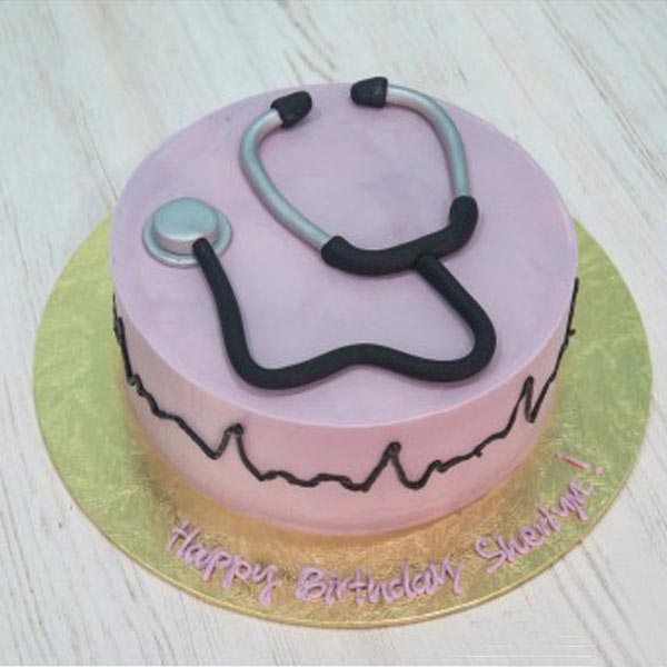 Send Doctors Fondant cake Online
