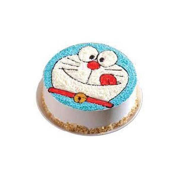 Send Doraemon Theme Fondant Cake  Online