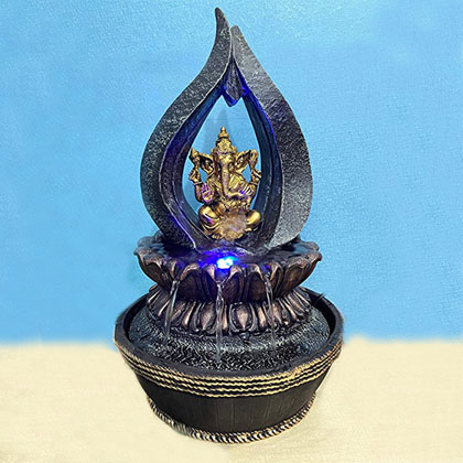 Send Drop Shaped Ganesha Fountain Online