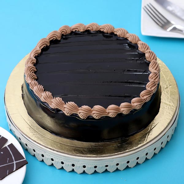 Send Elegant Chocolate Truffle Cake Online