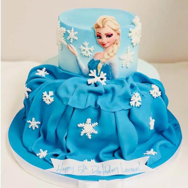 Send Elsa Dress Cake Online