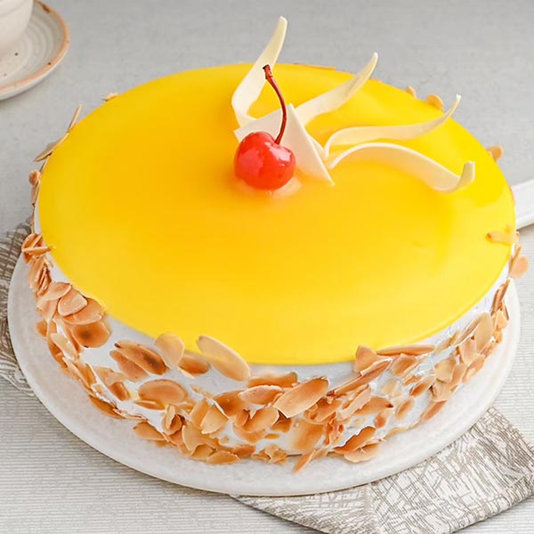 Send Fluffy Mango Cake Online