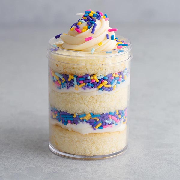 Send Funfetti Vanilla Jar Cake  Online