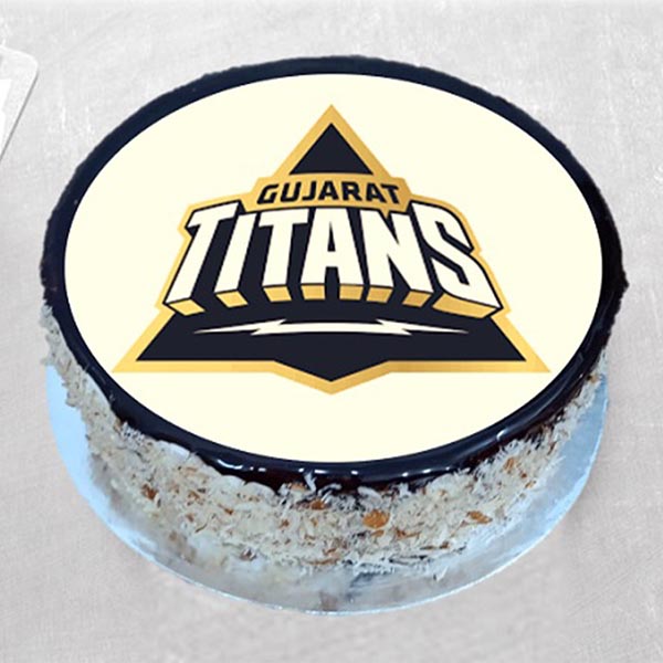 Send Gujarat Titans Logo Cake  Online