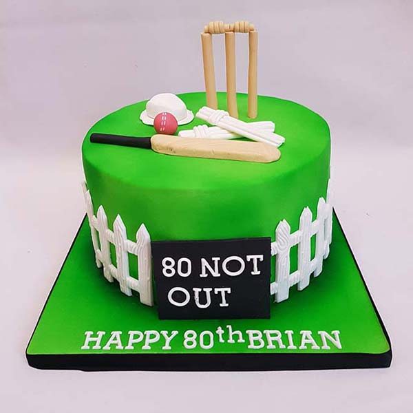 Send Gully Cricket Themed Cake Online
