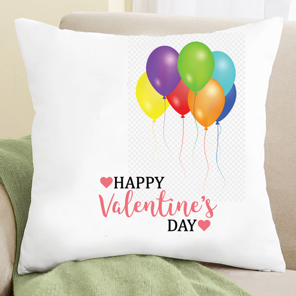 Send Happy Valentines Day Cushion Online