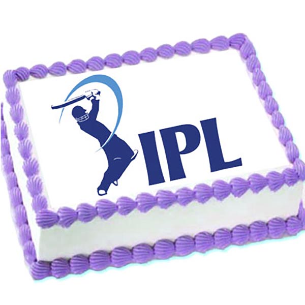 Send IPL Theme Logo Cake Online