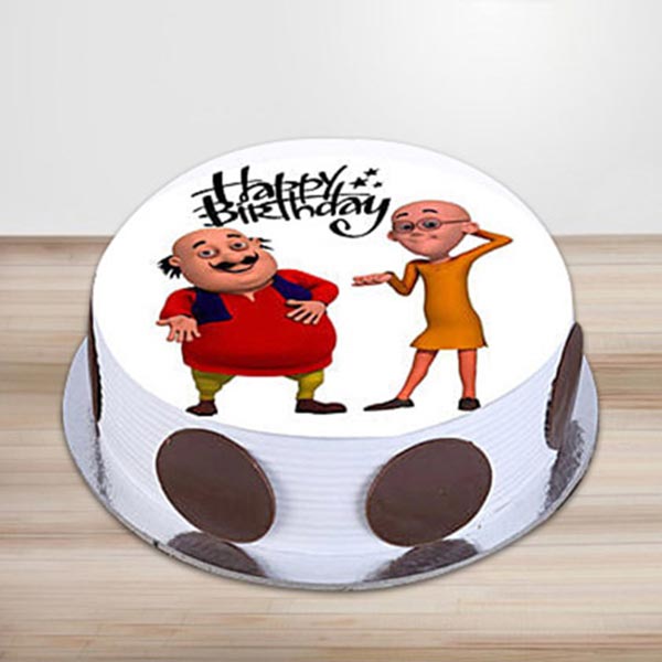 Send Motu Patlu Birthday Cake Online