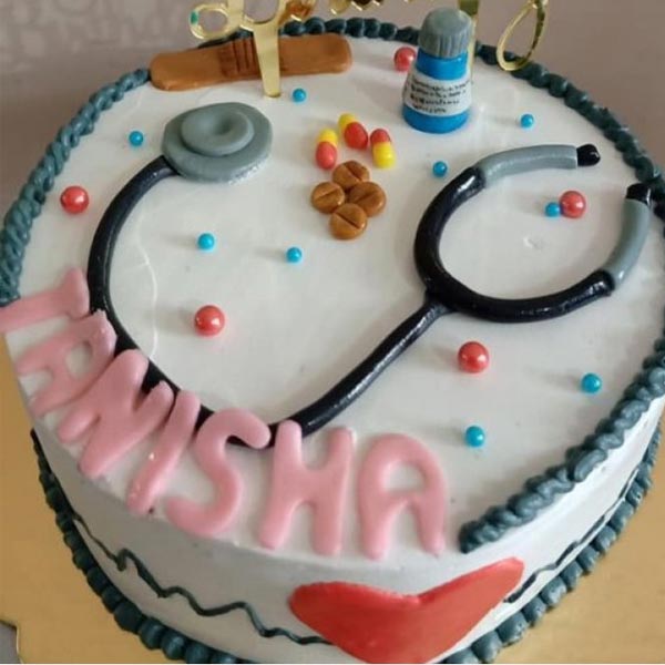 Send Personalized Doctors cake Online
