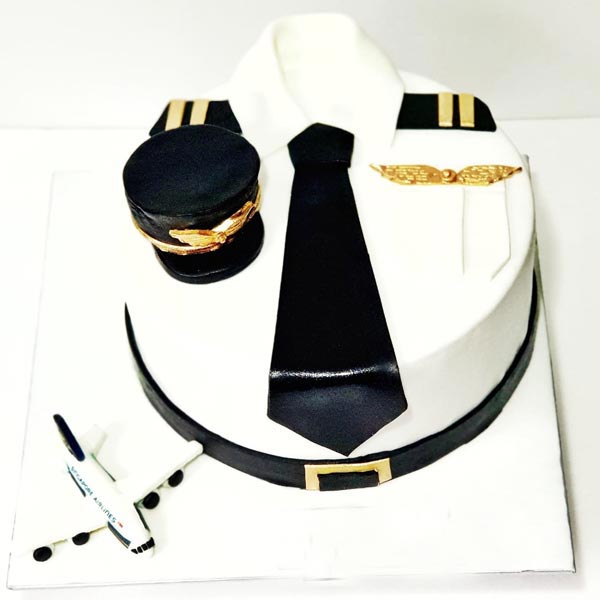 Send Pilot Dress cake Online