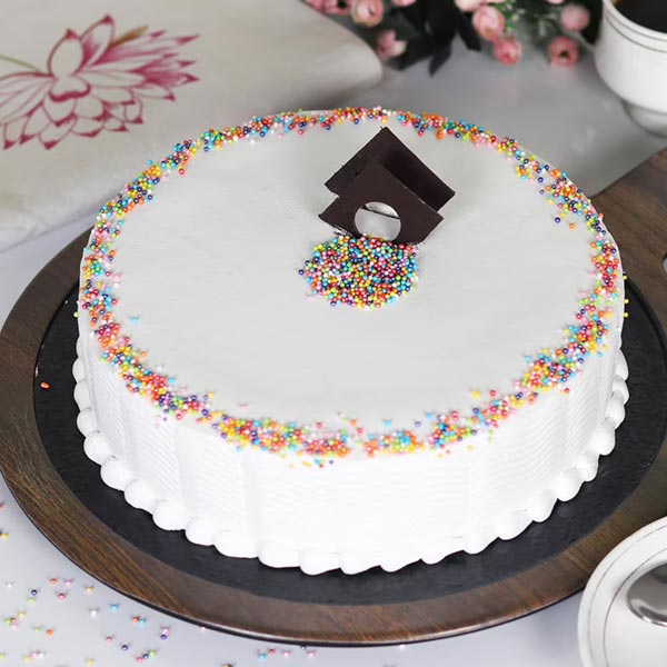 Send Rainbow Sprinkle Vanilla Cake Online