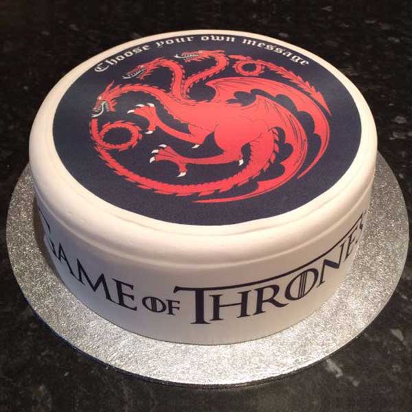 Send Red Dragon Fondant cake Online