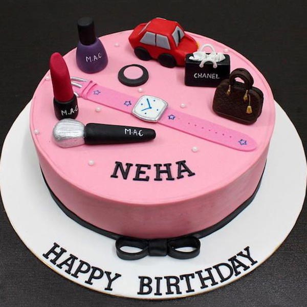 Send Shopping Accessories Cake Online
