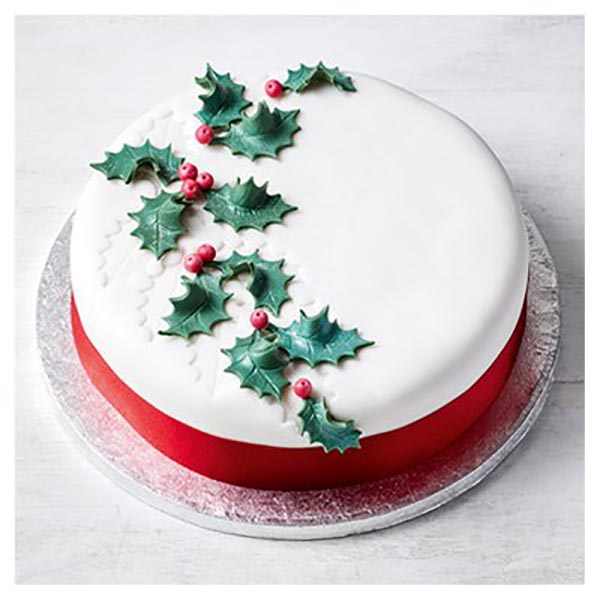 Send Sumptuous Vanilla Christmas Cake  Online