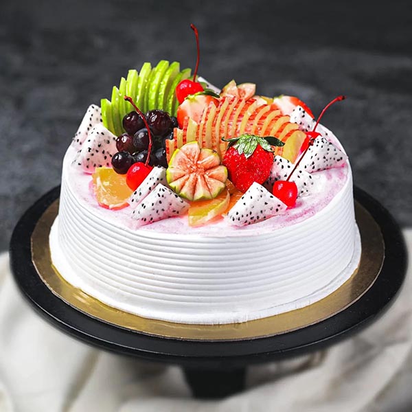 Send Sumptuous Vanilla Fruit Cake Online