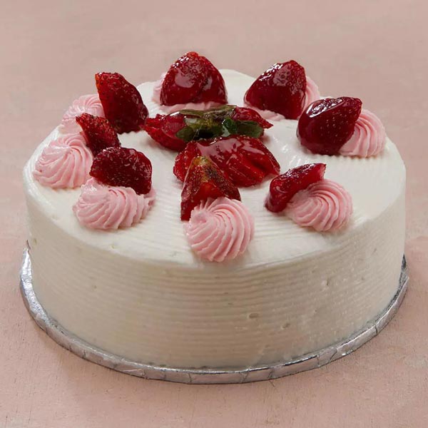 Send Sweet Strawberry Cream Cake Online