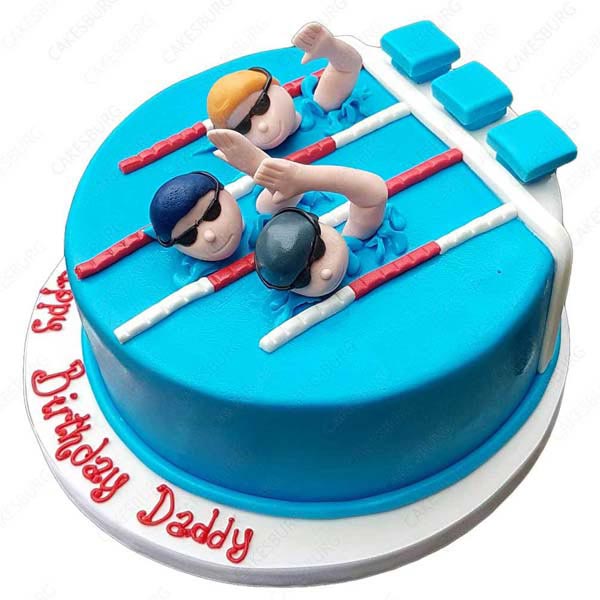 Send Swimming Cake Online