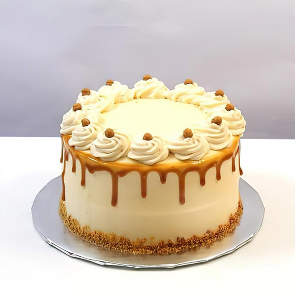 Send Tasteful Butterscotch Cake Online