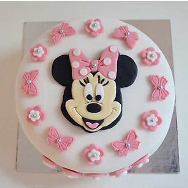 Send Toppers Minnie Fondant Cake Online