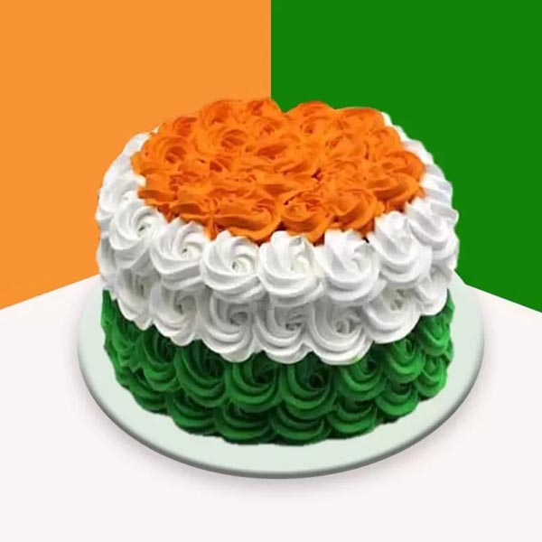 Send Tricolor Indian Flag Designer Cake   Online