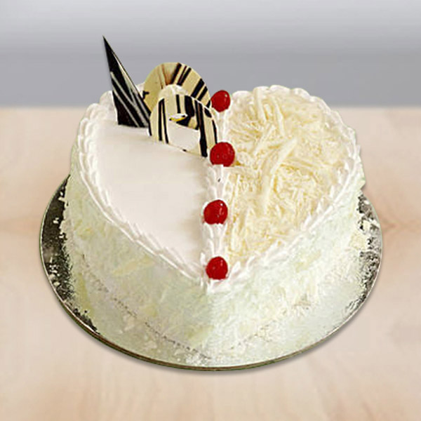 Send White Forest Cake with Love Online
